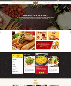 Web nhà hàng 03