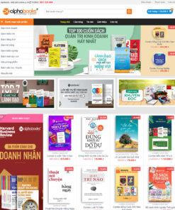 Mẫu website bán sách