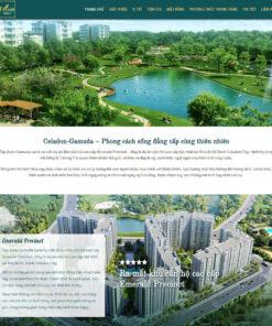 Mẫu web bất động sản 17