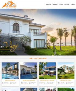 Mẫu website bất động sản 39