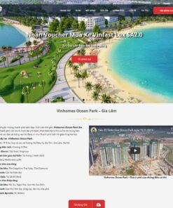 Mẫu website bất động sản 40