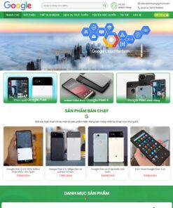 Mẫu website điện thoại 02