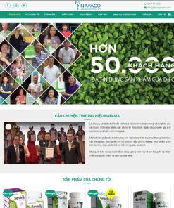 Mẫu website dược phẩm 03