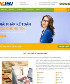 Mẫu website công ty kế toán 02