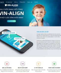Mẫu web dịch vụ nha khoa