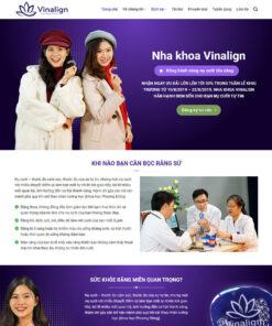 Mẫu website nha khoa 01
