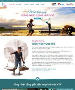 Mẫu website sự kiện 02