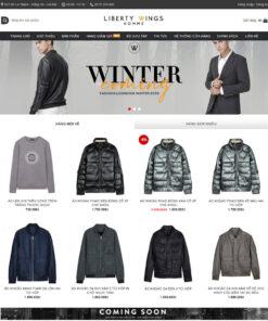 Mẫu website flatsome thời trang 03