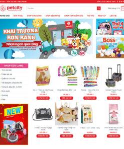 Web thực phẩm thú cưng