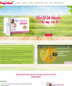 Mẫu Landing Pape thuốc