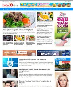 Mẫu website tin tức 01