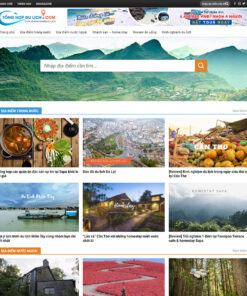 Mẫu website tin tức 11