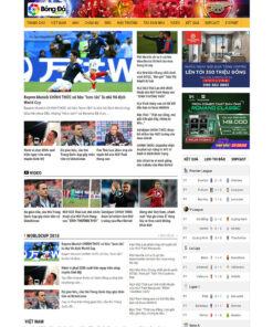 Mẫu website tin tức 06