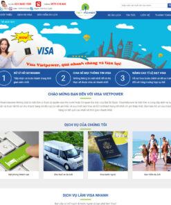 Web dịch vụ visa