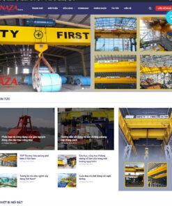 Mẫu website xây dựng 03