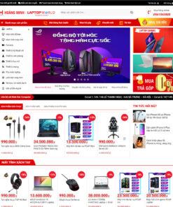Mẫu website bán máy tính 03