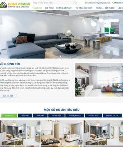 Mẫu website nội thất 18