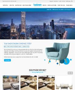 Mẫu website nội thất 20