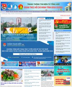 Mẫu website tin tức 12