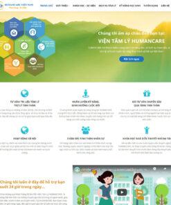 Mẫu website tư vấn tâm lý