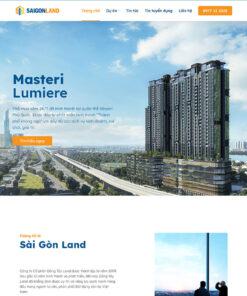 Mẫu website bất động sản 51