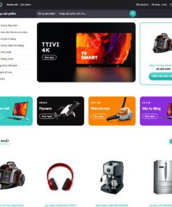 Mẫu website bán hàng điện tử
