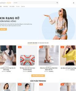 Mẫu website thời trang 07