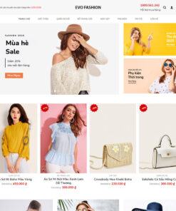 Mẫu website thời trang 08
