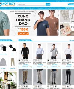 Mẫu website thời trang 09