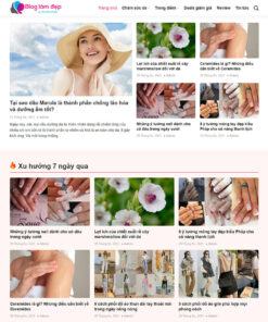 Mẫu website tin tức 15