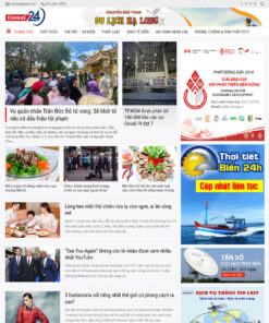 Mẫu website tin tức 16
