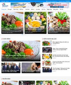 Mẫu website tin tức 17