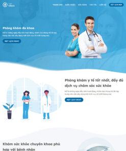 Mẫu website nha khoa 02