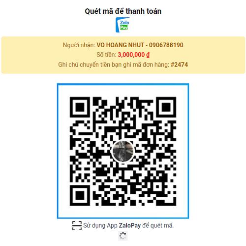 Thanh toán quét mã qr zalopay tại lamwebsieutoc